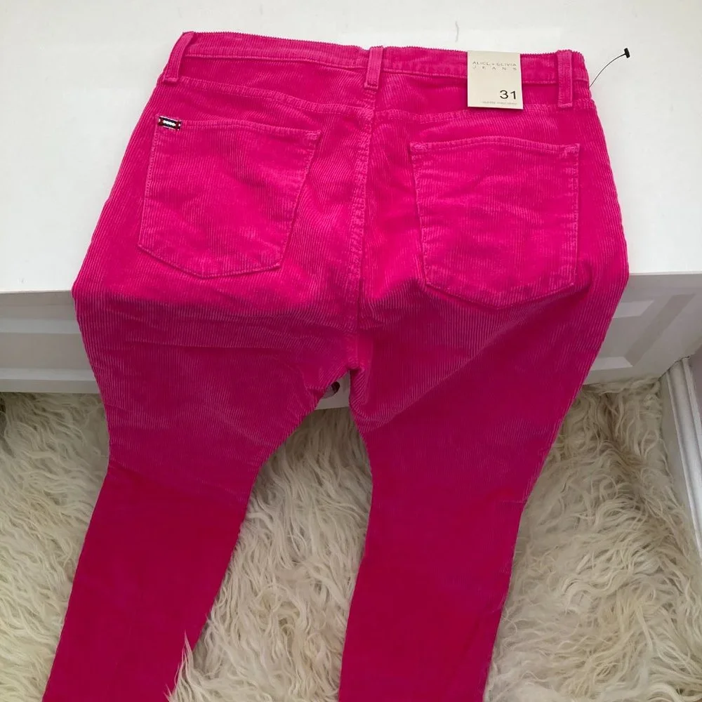 ALICE + OLIVIA Skinny Leg Pants - Picture 8 of 9